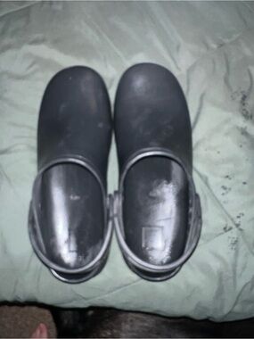 Classic Black Slip-On Clogs